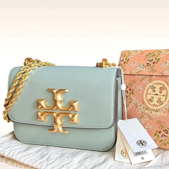 🚫SOLD🚫NWT Tory Burch Eleanor Small Convertible Leather Shoulder Bag - Picture 7 of 17